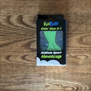 Othr Green KidSole Sport Heel Cup
